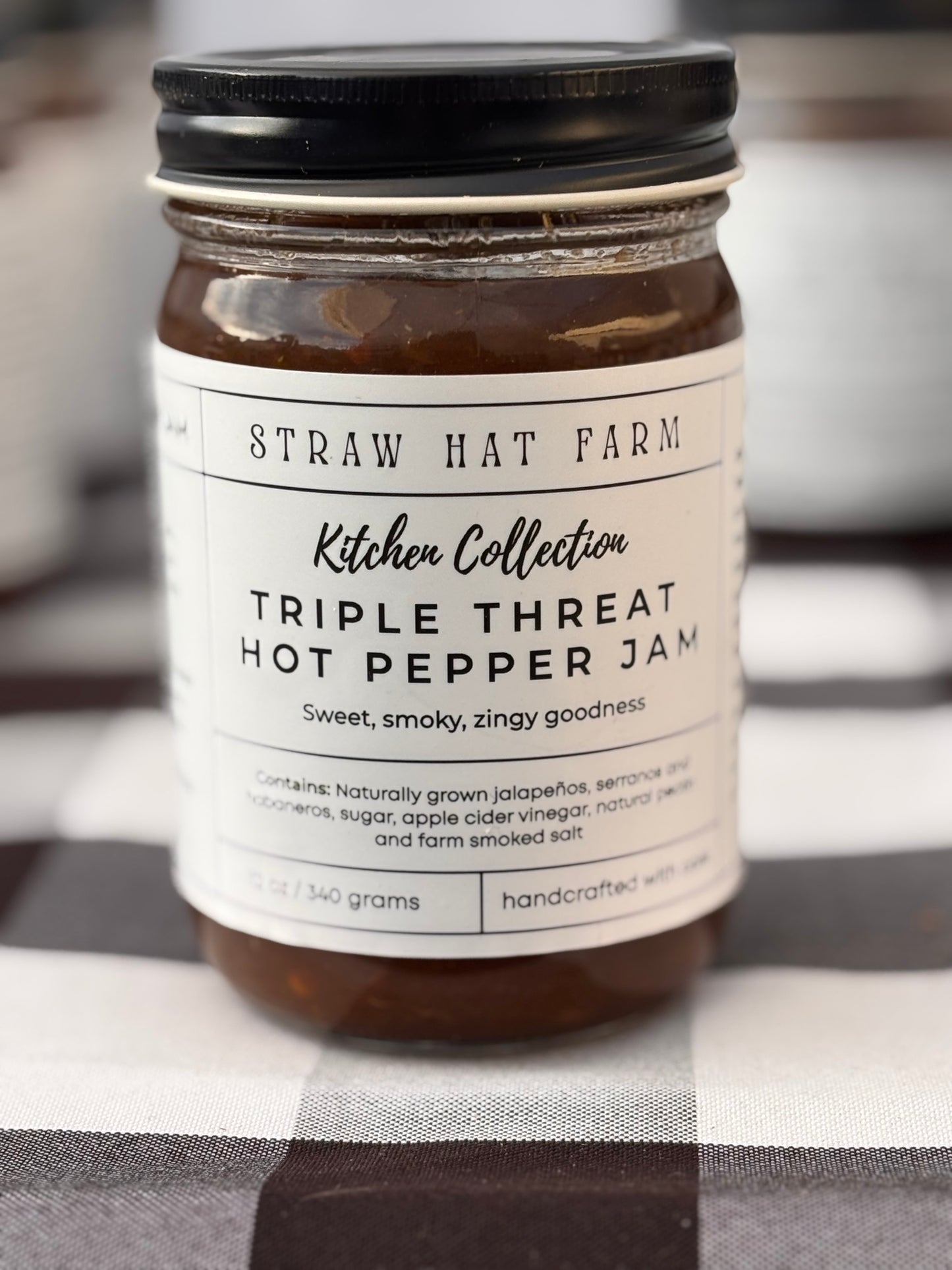 Triple Threat Hot Pepper Jam